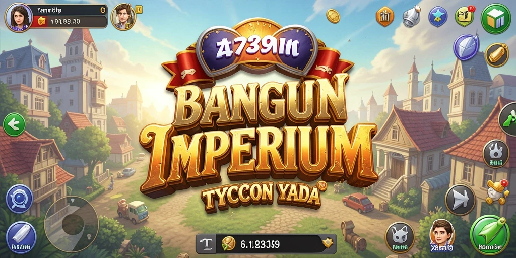 Screenshot menunjukkan berbagai aspek gameplay Tycoon yang menarik.