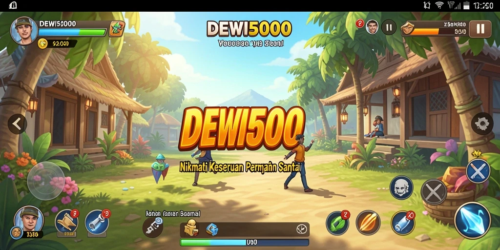 Tampilan menakjubkan dari gameplay DEWI5000 yang mengasyikkan.