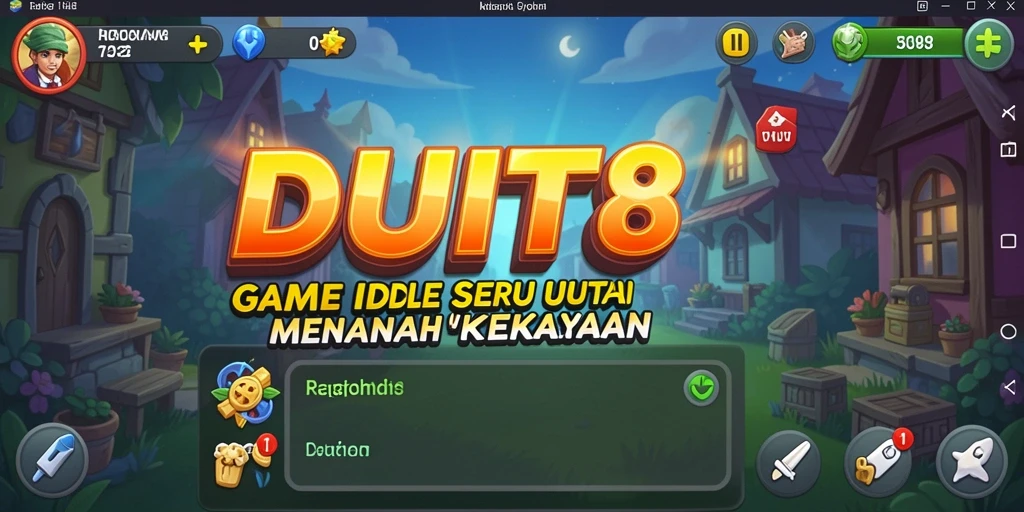 Tampilan gameplay DUIT8 yang menawan dan penuh keseruan.