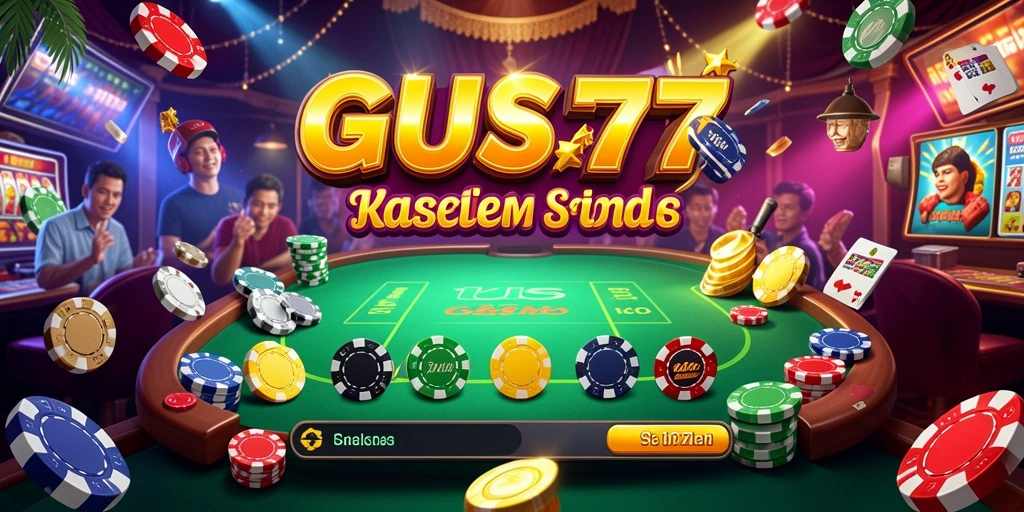 Tampilan gameplay GUS77 dengan grafis menawan dan fitur interaktif.