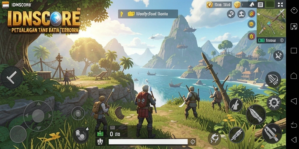 Menampilkan gameplay seru dan grafis mengesankan dari IDNSCORE.