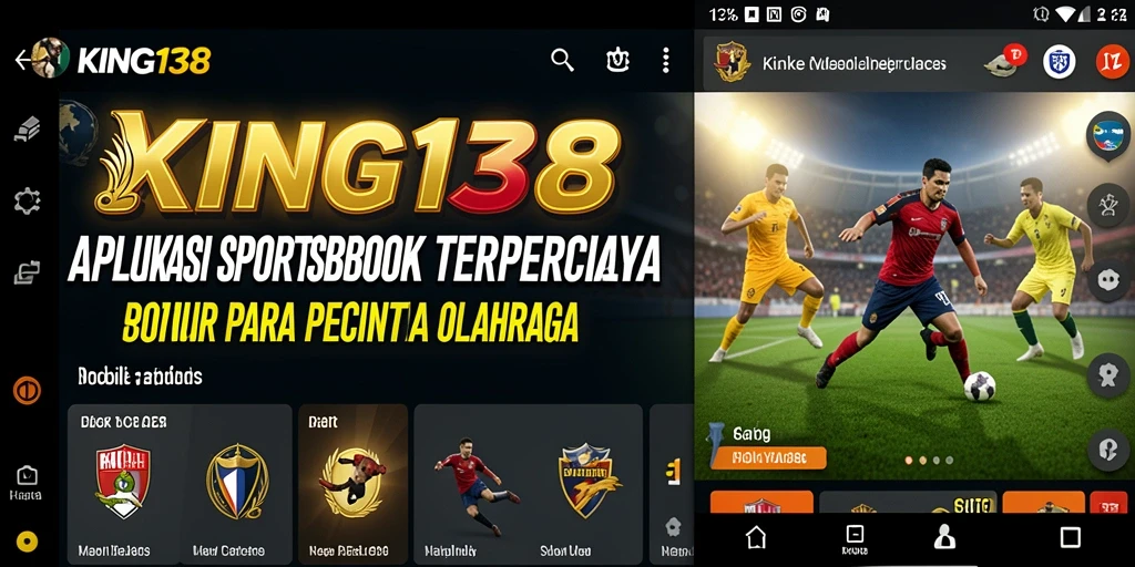 Screenshot KING138 menampilkan aktivitas taruhan olahraga yang menarik.
