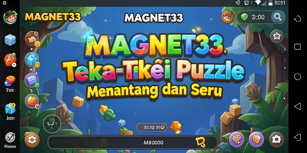 Screenshot gameplay MAGNET33 yang menampilkan tantangan Puzzle yang menarik.