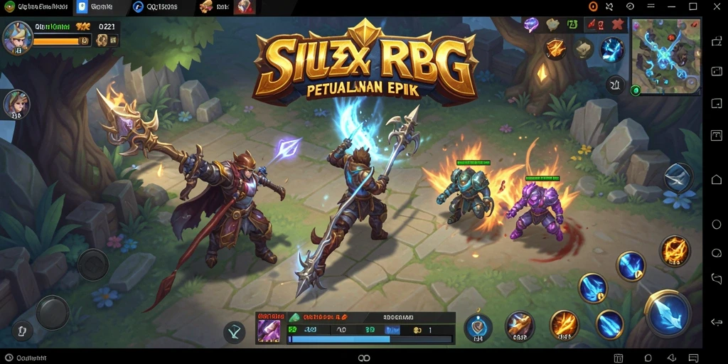 Tangkapan layar dari gameplay QQ1221 yang menakjubkan dan mendebarkan.