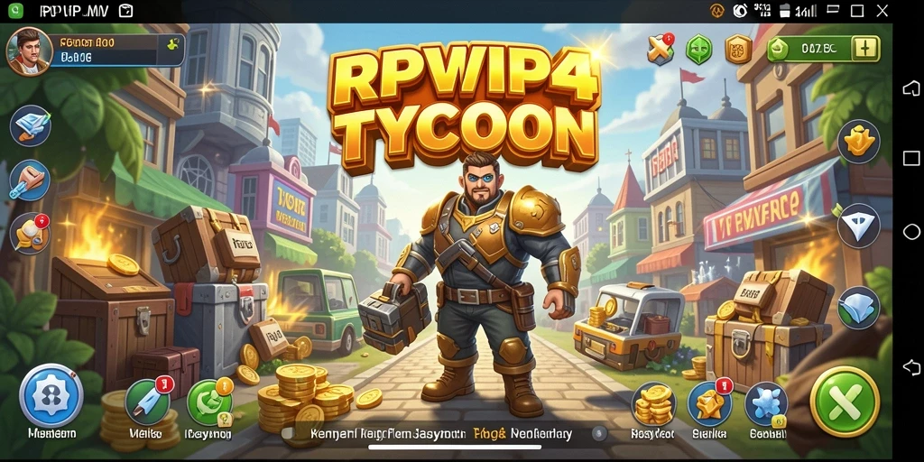 Tampilan gameplay RPVIP4 yang menarik dan mendalam.