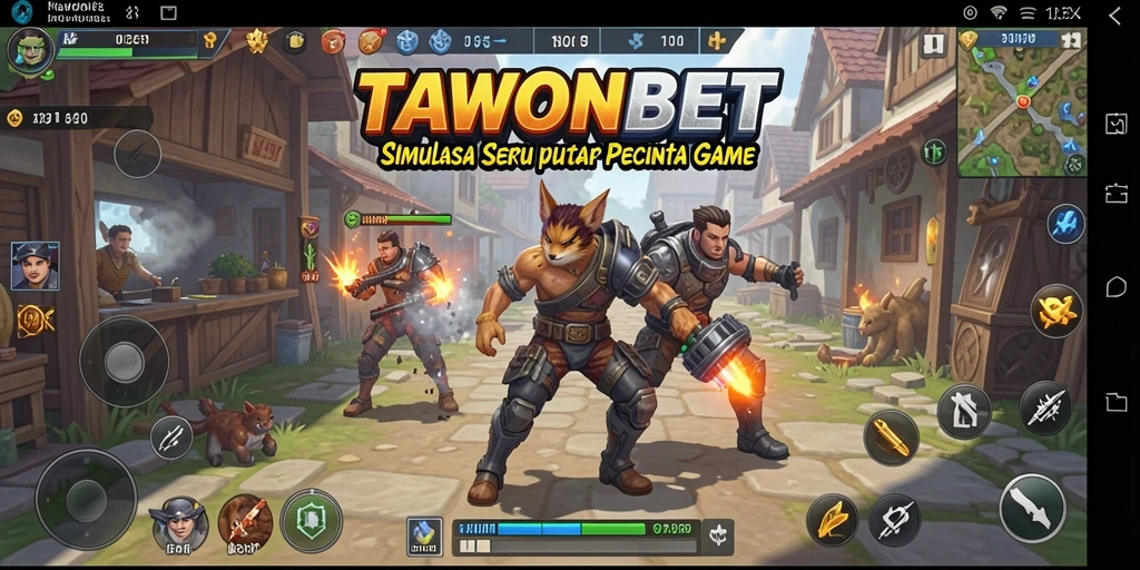 Tampilan gameplay TAWONBET yang menarik dan interaktif.